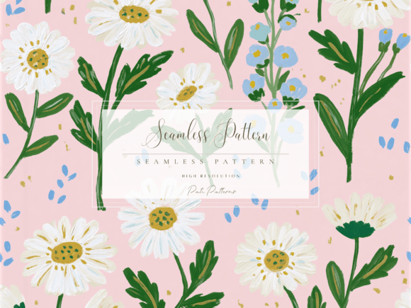 Bringing Spring to Life: A Guide to Using the Wildflower Seamless Pattern PNG for Kids and Spring Crafts