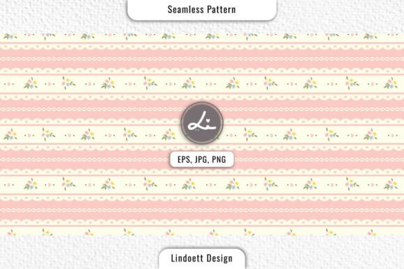 Designing with Delicate Pastel Floral Seamless Patterns: A Guide to Shabby Chic Aesthetics