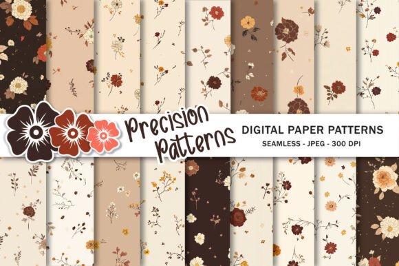 Evaluating Fall Floral Seamless Patterns for Professional and Personal Design Projects