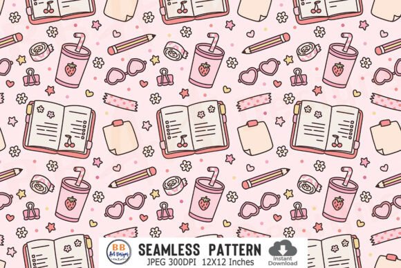 Evaluating the Preppy Teacher School Pattern Seamless for Creative Projects