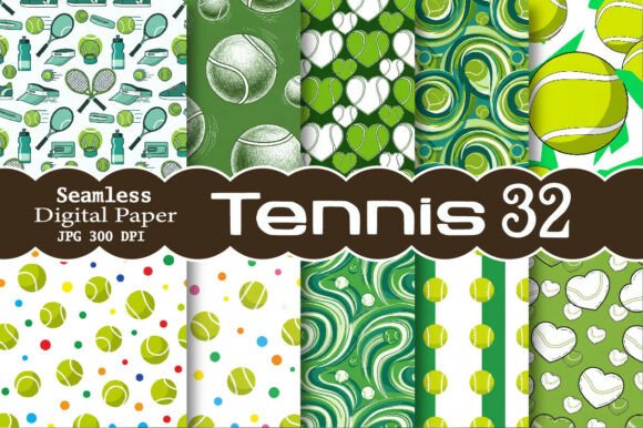 Integrating the Seamless Tennis Digital Paper Bundle into Professional Creative Workflows