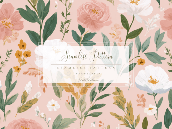 Strategic Design Decisions: Leveraging the Watercolor Easter Floral Seamless Pattern for Brand Growth