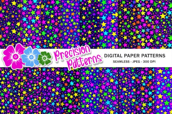 Unlocking Creative Potential with the Neon Rainbow Star Pattern