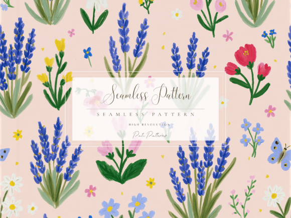 Unlocking the Potential of Lavender Floral Seamless Patterns in Modern Design